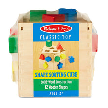 Load image into Gallery viewer, Melissa &amp; Doug Shape Sorting Cube
