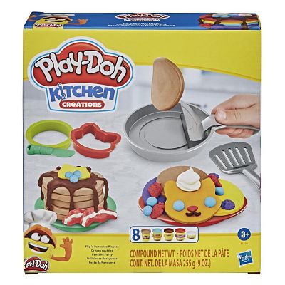 Play Doh Kitchen Creations Flip & Pancakes Set (H12/61279)