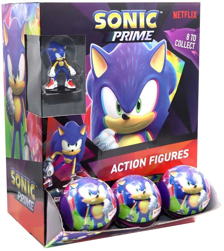 SONIC PRIME ACTION FIGURE IN CAPSULE