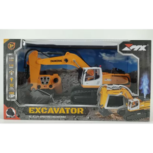 ZMX Radio Control Excavator 2.4G | Remote Control Excavator with Steam Effects