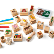 Load image into Gallery viewer, Melissa &amp; Doug Stamp a Scene Farm
