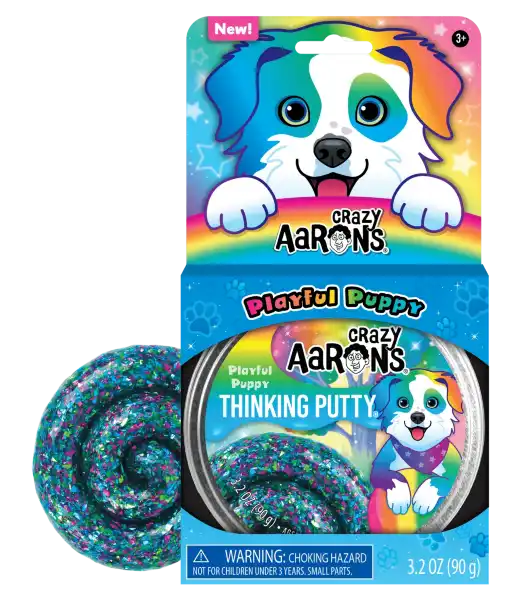 Crazy Aarons Playful Puppy Thinking Putty (PY020)