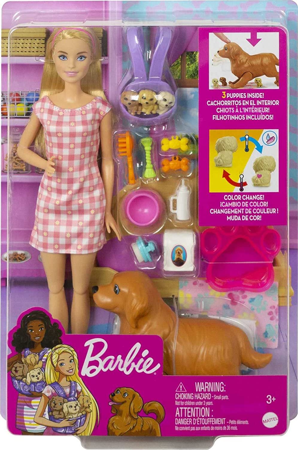 Barbie Newborn Pups Set (MTHCK75)