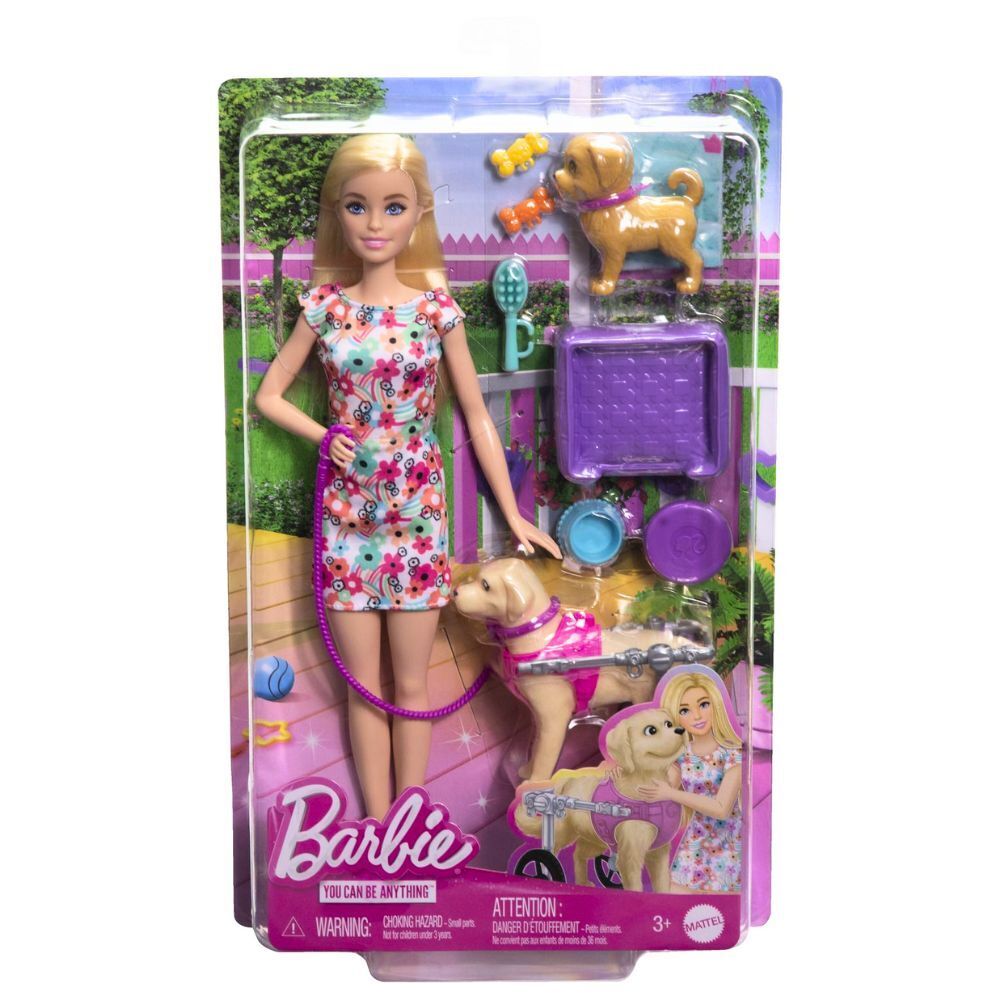Barbie Walk & Wheel Playset (MTHTK37)