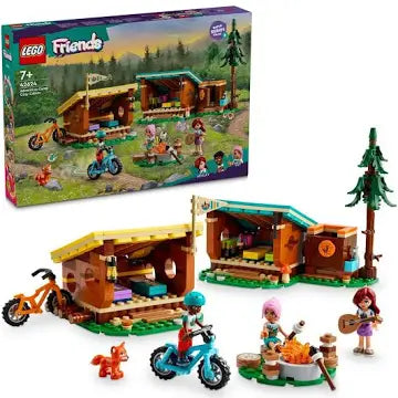 LEGO Friends Adventure Camp Cozy Cabins 42624