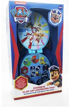 Load image into Gallery viewer, Paw Patrol Chase's Flip Up Learning Pad
