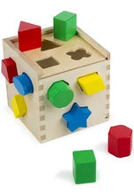 Load image into Gallery viewer, Melissa &amp; Doug Shape Sorting Cube
