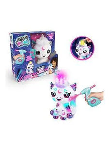 Airbrush Plush Light-Up Cosmic Unicorn