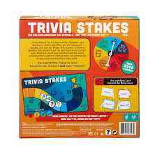 Trivia Stakes Board Game