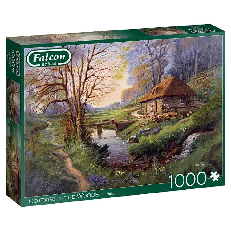 1000 piece Cottage in the Woods Jigsaw