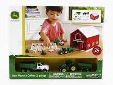 Load image into Gallery viewer, Britains John Deere 24 Piece Farm Playset 1.64 scale 47333
