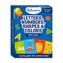 Load image into Gallery viewer, Flash Cards for toddlers: Letters, Numbers, Shapes &amp; Colors (ages 1-4)
