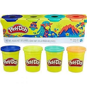 Play Doh 4 Pack Asst (H12/25517)