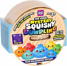 Load image into Gallery viewer, Crazy Fun Mystery Squishy Dumpling - Blue Holographic Edition
