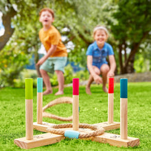 Load image into Gallery viewer, TP Toys Outdoor Wooden Ring Toss

