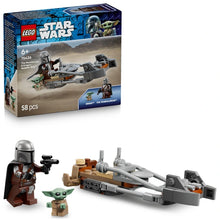 Load image into Gallery viewer, LEGO Star Wars 75436 The Mandalorian &amp; Grogu's Speeder Bike Set
