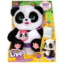 Load image into Gallery viewer, Little Live Pets Interactive Plush My Baby Panda ChuChu
