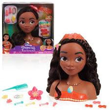 Load image into Gallery viewer, Disney Princess Moana Styling Head
