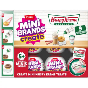 Mini Brands Create by ZURU Krispy Kreme Series 1 Capsule Assortment