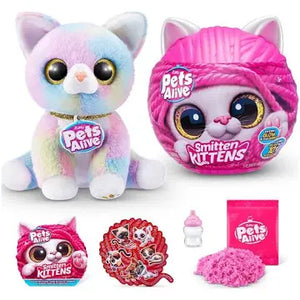 Pets Alive by ZURU Smitten Kittens Interactive Plush Assortment