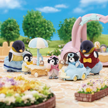Load image into Gallery viewer, Sylvanian Families Penguin Babies Ride'n Play 5695
