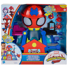 Load image into Gallery viewer, Marvel Spidey And His Amazing Friends Rescue-Webs Web-Quarters Playset
