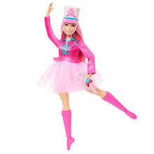 Load image into Gallery viewer, Barbie In The Nutcracker Daisy Ballerina Doll With Articulated Ankles And Candy Cane Baton
