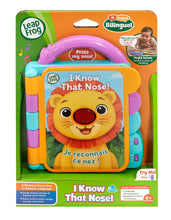 Load image into Gallery viewer, Leapfrog I Know That Nose Book
