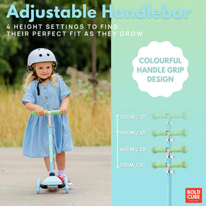 Boldcube Teeny 3 Wheel Scooter Blue