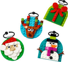 LEGO 40744 Christmas Ornament Selection