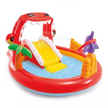 Load image into Gallery viewer, INTEX DINO PLAY CENTRE SWIMMING POOL WITH SLIDE &amp; SPRAYER
