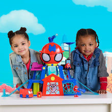 Load image into Gallery viewer, Marvel Spidey And His Amazing Friends Rescue-Webs Web-Quarters Playset
