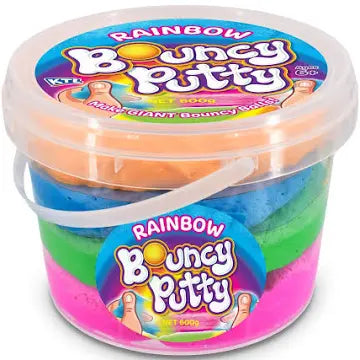 600g Rainbow Bouncing Putty Tub