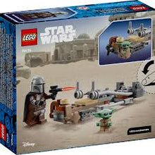 Load image into Gallery viewer, LEGO Star Wars 75436 The Mandalorian &amp; Grogu's Speeder Bike Set
