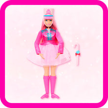Load image into Gallery viewer, Barbie In The Nutcracker Daisy Ballerina Doll With Articulated Ankles And Candy Cane Baton
