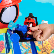 Load image into Gallery viewer, Marvel Spidey And His Amazing Friends Rescue-Webs Web-Quarters Playset
