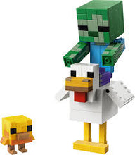 Load image into Gallery viewer, Lego Minecraft Chicken Jockey Building Toy Decor 21582
