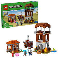 LEGO Minecraft 21278 The Pillager Outpost and Ravager Set