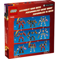 LEGO NINJAGO 71808 Dragons Rising Kai’s Elemental Fire Mech Set
