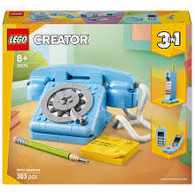 Load image into Gallery viewer, LEGO Creator 31174 3-in-1 Retro Telephone Set
