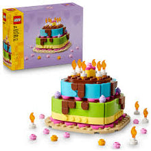 Load image into Gallery viewer, Lego Birthday Party Cake With Decorations Toy 40815
