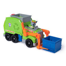 Load image into Gallery viewer, Paw Patrol Rocky Crush N Roll Recycling Truck Vehicle
