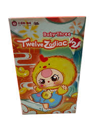 Baby Three Twelve Zodiac Plush Series Blind Box