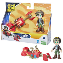 Load image into Gallery viewer, Young Jedi Adventures Nash Durango Figure &amp; Vehicle
