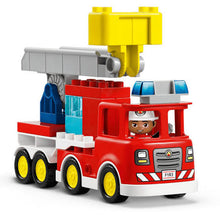 Load image into Gallery viewer, Lego Duplo Town Fire Engine With Hose And Firefighter 10473
