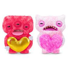 Load image into Gallery viewer, Fuggler Red Valentines Love Fugg by ZURU S2 Funny Ugly Monster Plush Soft Toy (Approx 9 Inch)

