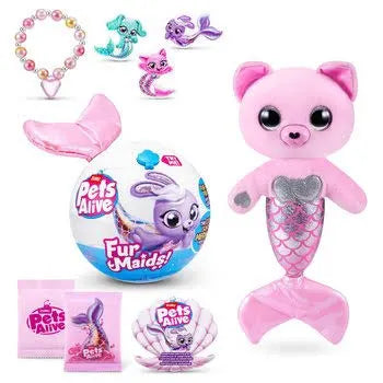 Pets Alive by ZURU Furmaids Interactive Plush Assortment
