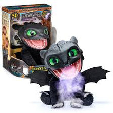 Load image into Gallery viewer, Dreamworks How To Train Your Dragon Toothless Puppetronic by RealFX Interactive Toy
