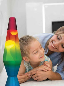 14.5" Rainbow LAVA Lamp