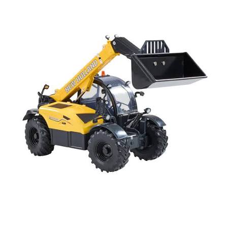 Britains 43395 New Holland TH7.42 Telehandler 1:32 – Die-Cast Model with Functional Arm